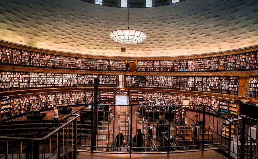 کتابخانه استکهلم